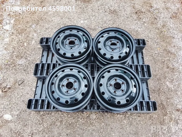 4бр.Оригинални джанти 15цола 5x114.3 за Kia Ceed,Venga,Hyundai i30,ix20,IONIQ,Mitsubishi L200,Mazda 