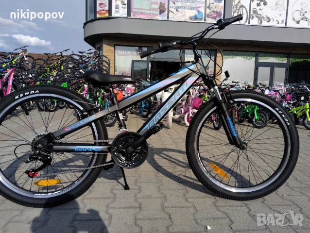 BG Алуминиев велосипед 24" MARTY черен