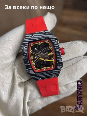 Richard Mille Мъжки Часовник - Различни Цветове Код SK1985, снимка 9 - Мъжки - 55629791