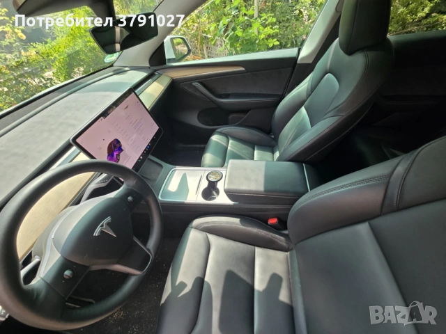 Tesla Model Y FSD PAID long range AWD 4x4 теглич реална цена и гаранция, снимка 12 - Автомобили и джипове - 54833733