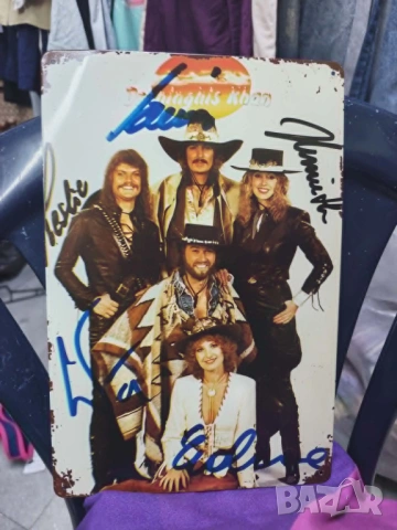 ABBA Tin Sign-метална табела(плакет), снимка 4 - Китари - 54805469