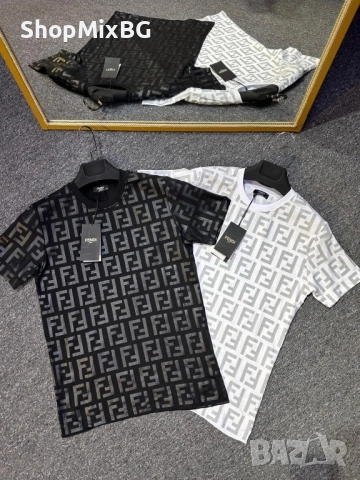 Balenciaga , Fendi и др. Маркови тениски, снимка 5 - Тениски - 54573580