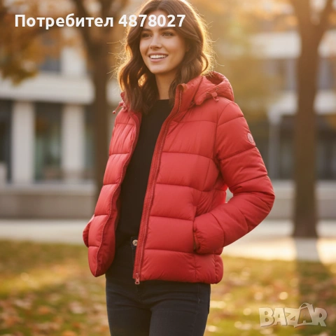 Топло капитонирано яке – практично, стилно и удобно всеки ден. BENETHON, снимка 14 - Якета - 55274102