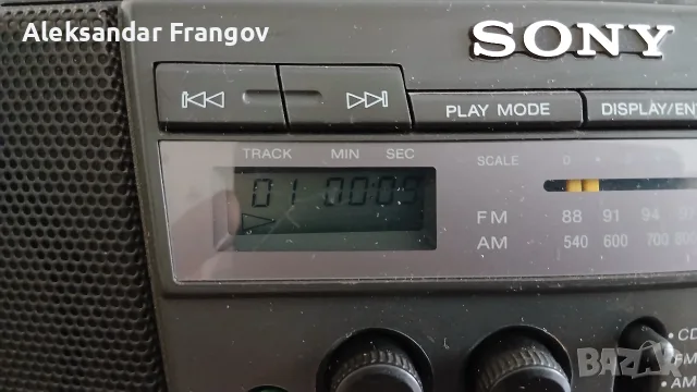 SONY CFD - V 14 CD RADIO CASSETTE - CORDER , снимка 8 - Радиокасетофони, транзистори - 55388095