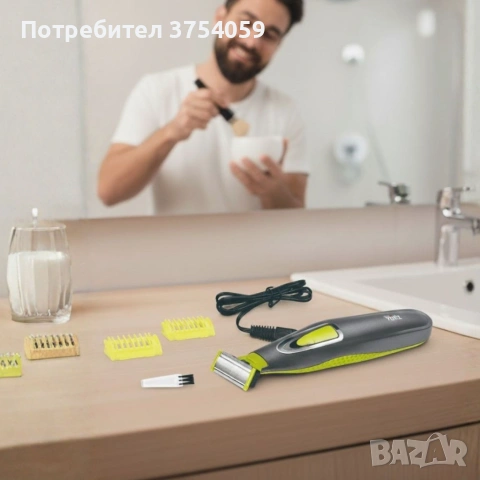 Акумулаторна самобръсначка Oliver Voltz, 5W, USB зареждане, батерия 300mAh и подвижно острие, снимка 3 - Електрически самобръсначки - 55160679