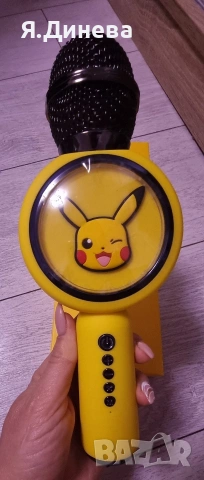 Детски микрофон Pokémon , снимка 6 - Музикални играчки - 54190975