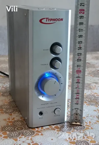 Typhoon-Усилвател 2.1, снимка 9 - Ресийвъри, усилватели, смесителни пултове - 55342684