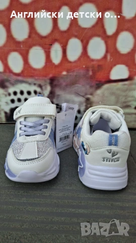 Английски детски маратонки-Светещи STITCH , снимка 8 - Детски маратонки - 54196878