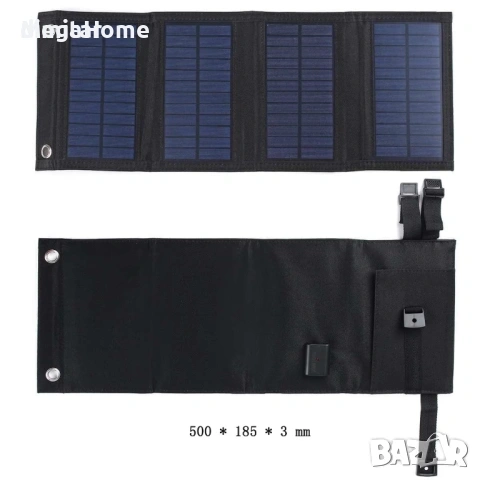Сгъваем соларен панел 5v 10W, снимка 11 - Външни батерии - 46023316