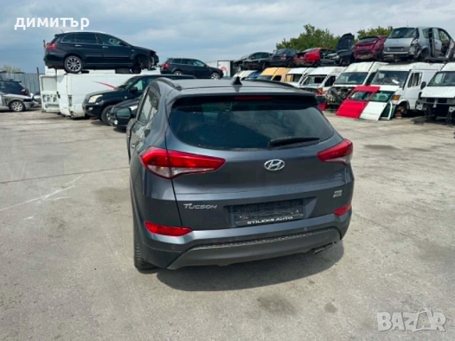 hyundai tucson 2.0 crdi 4x4 на части кожа панорама автомат хюндай туксон  мъртва зона , снимка 8 - Автомобили и джипове - 54662708