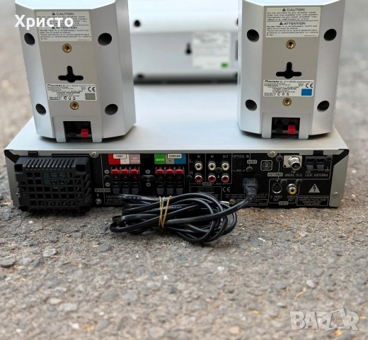 Домашно кино Pioneer XV-DV505, DVD, Dolby Digital, DTS , снимка 6 - Ресийвъри, усилватели, смесителни пултове - 55108296
