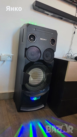 SONY MHC-V7D Високомощна безжична Hi-Fi система- USB конектор, Bluetooth с NFC, снимка 7 - Bluetooth тонколони - 55159234