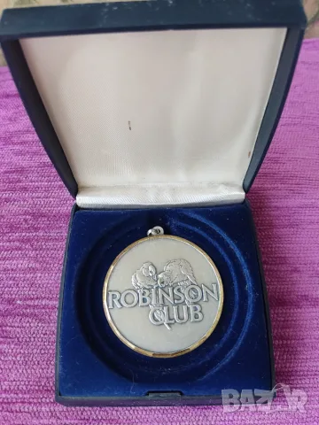 Плакет от1989 на тенис турнира Robinson и реъро тенис трофей, снимка 2 - Тенис - 55304565