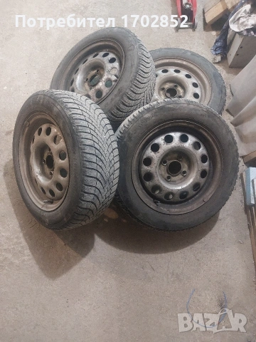 Джанти и гуми 185-60-14 от VW 4x100мм
