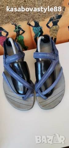 Сандали Merrell 41 н. Естествена кожа, снимка 3 - Сандали - 54863459