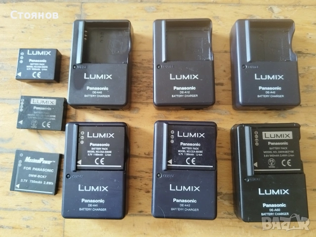 Камери и зарядни Panasonic Leica Optic Japan, снимка 18 - Фотоапарати - 50045583