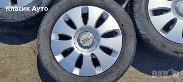 Алуминиеви джанти Audi 16-цола 5х112, снимка 4 - Гуми и джанти - 55585935
