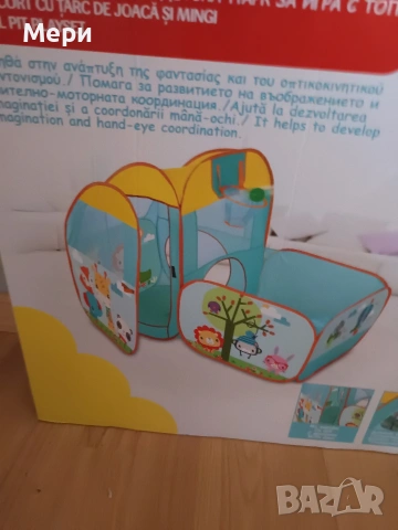 Детска палатка форма на автомобил на fisher price, снимка 4 - Играчки за стая - 54995211