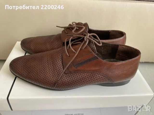 Gi Anni мъжки обувки естествена кожа, снимка 2 - Официални обувки - 51850229