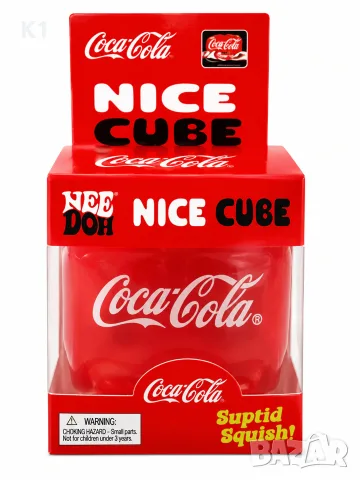 Nee Doh Coca Cola/Pepsi Squishy, Скуиши Кубче Кока Кола/Пепси Nice Cube, снимка 2 - Образователни игри - 55373272
