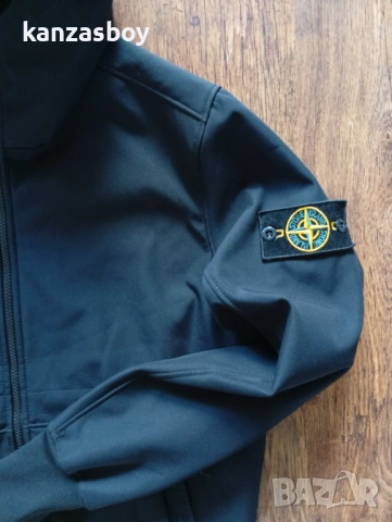 Stone Island - мъжко софтшел яке р-р S, снимка 5 - Якета - 54393388