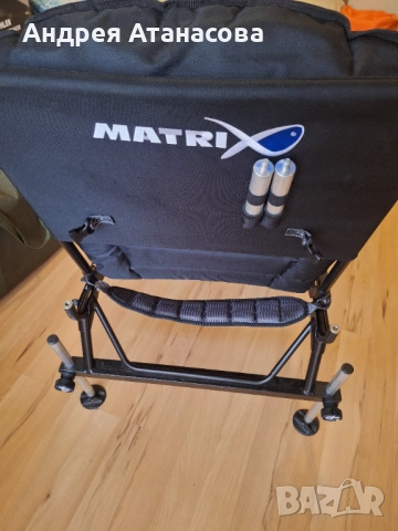 Matrix Deluxe Accessory Chair + скара Korum, снимка 3 - Палатки - 54802202
