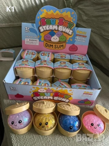 Китайски Хляб Скуиши Дъмплинг, Dumpling Squishy, Дъмплингс Dumplings