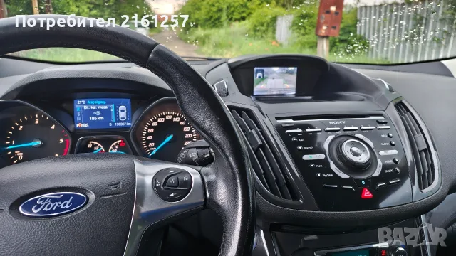 Ford Kuga 2.0Tdci 163ks 2014 4х4 Avtomatik Titanium Full Ekstri 0898544466 Barter , снимка 9 - Автомобили и джипове - 55494534