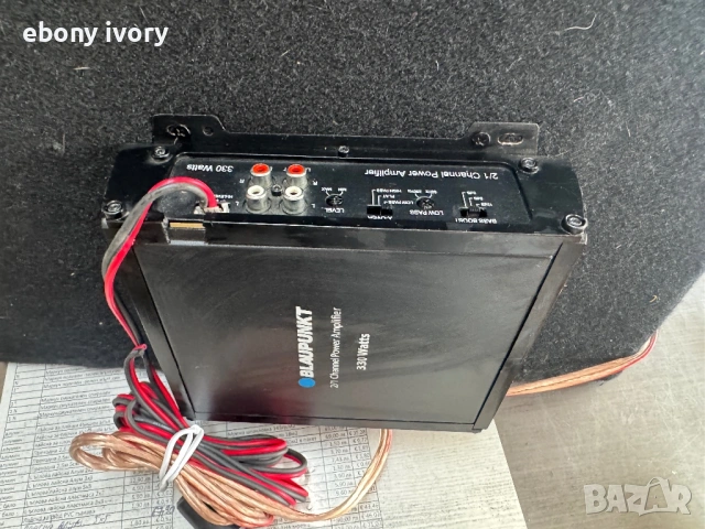 Blaupunkt бас каса суб буфер, снимка 4 - Тонколони - 54879109