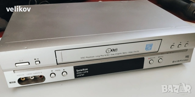 LG видео vhs stereo 