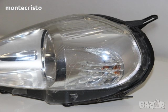 Ляв фар Fiat Grande Punto (2005-2012г.) 🔷Valeo 89101387 бяла букса, снимка 3 - Части - 54547204