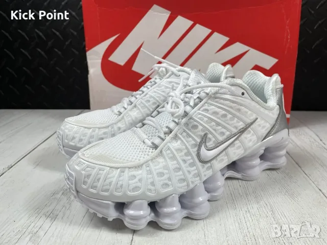 ПРОМО! Nike Shox TL White / 40 - 45 НОМЕР / , снимка 5 - Маратонки - 55658132