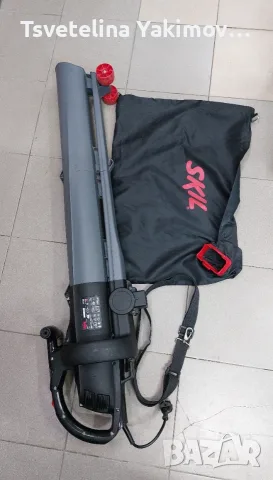  Електрически листосъбирач / Духалка за листа - Въздуходувка SKIL 0790 (2800W) – Като нов!, снимка 4 - Градинска техника - 55354722