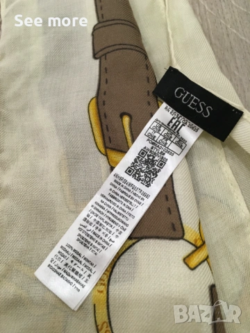 GUESS шал 100% модал, снимка 7 - Шалове - 54240126