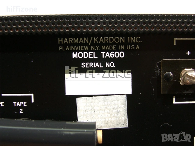 Ресивър   Harman/kardon ta600 /, снимка 10 - Ресийвъри, усилватели, смесителни пултове - 54749257