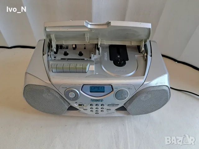CD радио касетофон Philips AZ 1500., снимка 3 - Радиокасетофони, транзистори - 55485328