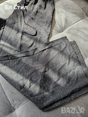 💎Леки и ефирни панталони с камъчета М/Л размер ще станат и за ХЛ Цена:27 евро Еконт и Спиди, снимка 5 - Панталони - 54055355