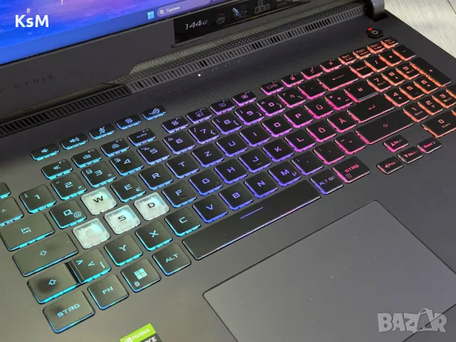 Ryzen™ 7 | RTX 3050 | IPS 144Hz | 512GB | 16RAM лаптоп strix rog laptop asus рог стрикс gaming гейми, снимка 4 - Лаптопи за игри - 55522949
