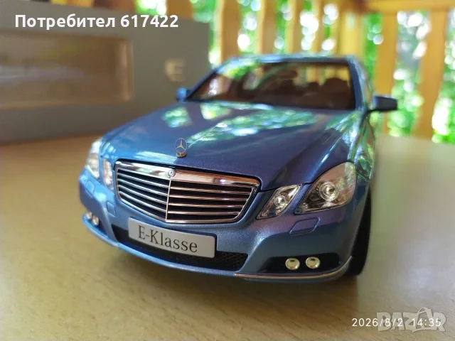 1:18 Метален модел на Mercedes Benz E Class W212 , Minichamps, снимка 4 - Колекции - 55531553