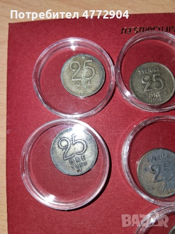 25 Йоре Швеция различни години по 4.00евро/бр., снимка 4 - Нумизматика и бонистика - 54286120