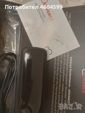 Ламинираща INFRARED преса за коса ADVANCE, снимка 4 - Преси за коса - 55334520