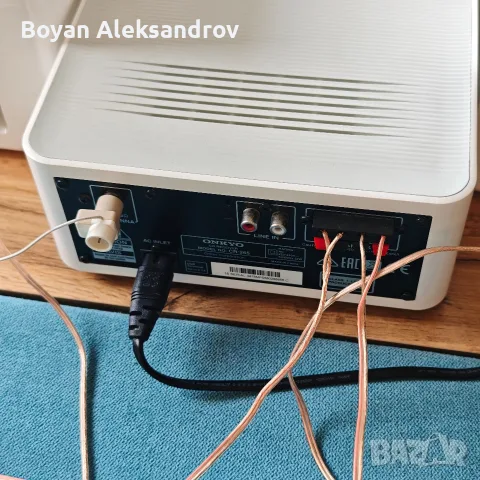 Onkyo CR-265 — Дизайнерска Микро Hifi Система с Bluetooth & NFC + оригинално дистанционно , снимка 5 - Аудиосистеми - 55415750