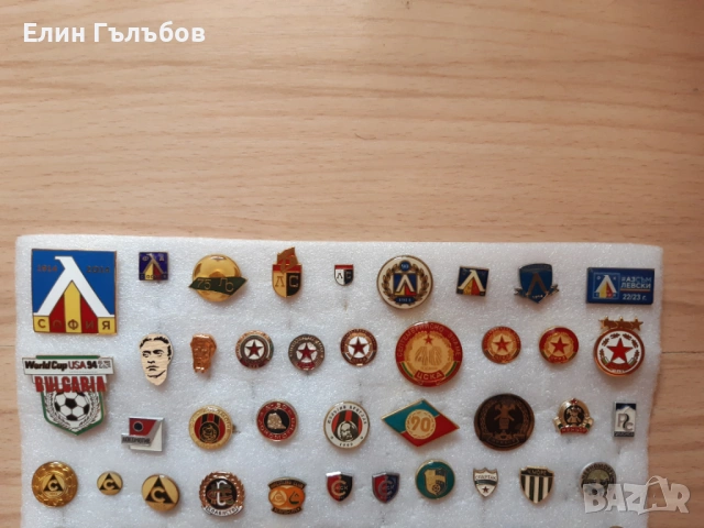 Колекционерски футболни значки, снимка 2 - Фен артикули - 51795934