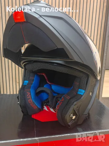 НОВА MT helmets Atom 2 модуларна каска размер S, снимка 7 - Аксесоари и консумативи - 55579050