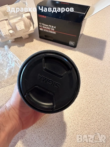 Обектив Sigma 17-70 f2.8-4, снимка 7 - Обективи и филтри - 54110538