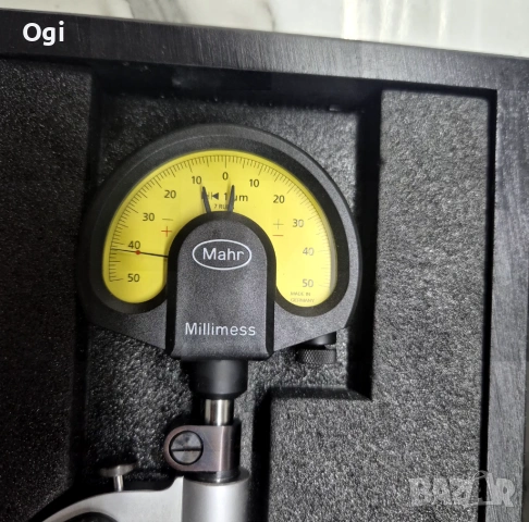 Микрометър MAHR , снимка 3 - Шублери - 54301254