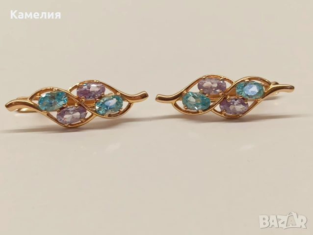 Руско злато , снимка 4 - Обеци - 54493244