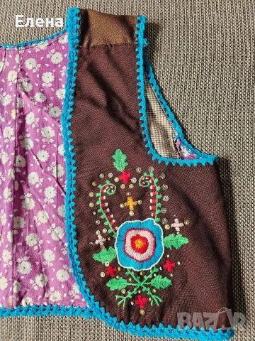 Тракийско елече за носия с бродерия, снимка 3 - Антикварни и старинни предмети - 54113014