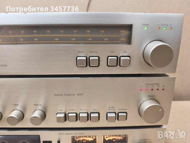 NAD SERIES 20 - Усилвател 3020, тунер 4020, Дек 6020, Дека е за ремонт , снимка 4 - Ресийвъри, усилватели, смесителни пултове - 55134580