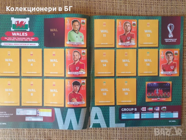 НОВ PANINI АЛБУМ КАТАР 2022 С 126 НЕЗАЛЕПЕНИ СТИКЕРИ /виж описанието/, снимка 11 - Колекции - 55008524